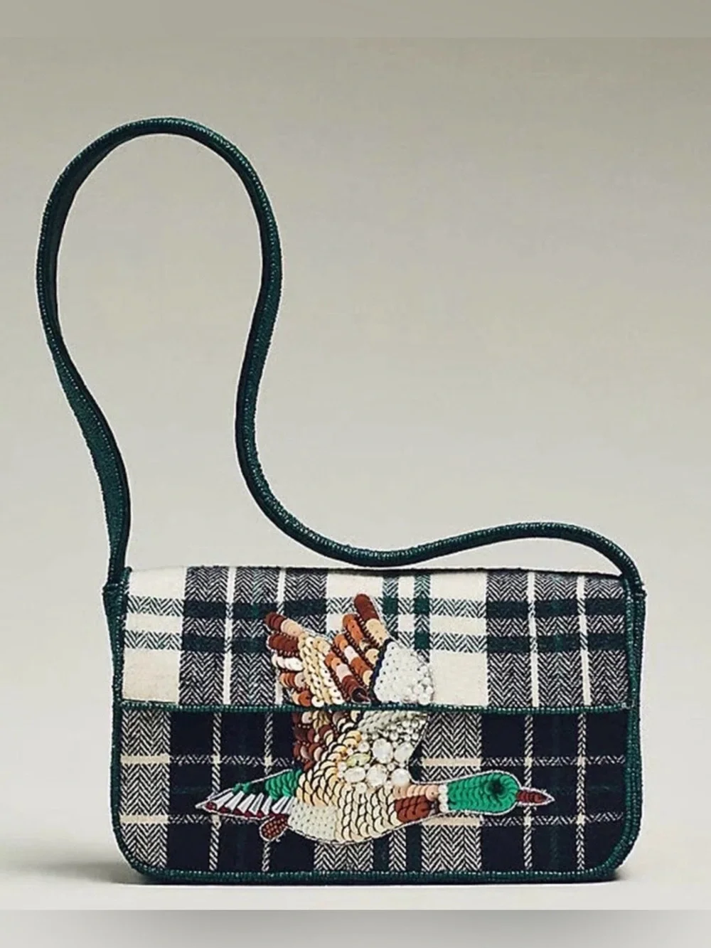 Anthropologie The Fiona Beaded Shoulder Bag NWT